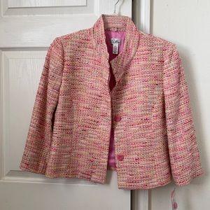 Lily Pulitzer Madeline jacket Hibiscus pink #64785